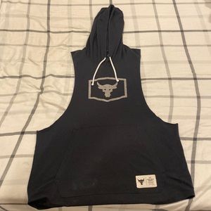 Under Armour Project Rock Hoodie tank top